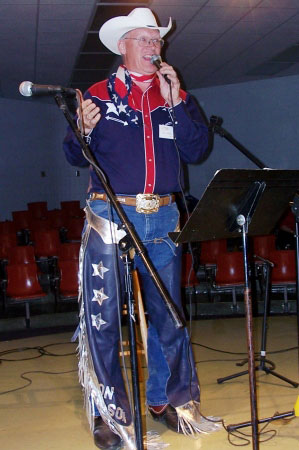 Standup entertainer Ron Wilson, Poet Lariat, creates and recites original poems tailored to your group or activity.